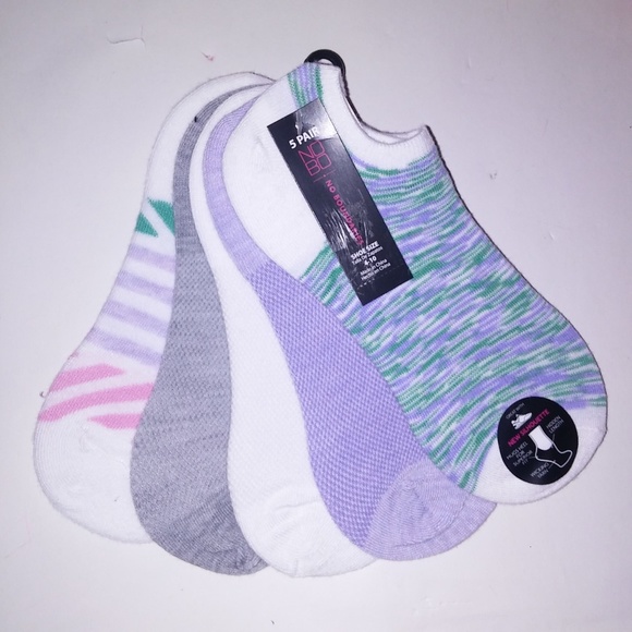 Set of 5 No Boundaries‎ Socks - Picture 1 of 4